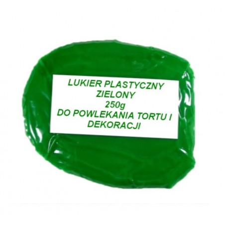 Lukier plastyczny zielony 250g