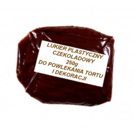 Lukier plastyczny czekoladowy 250g