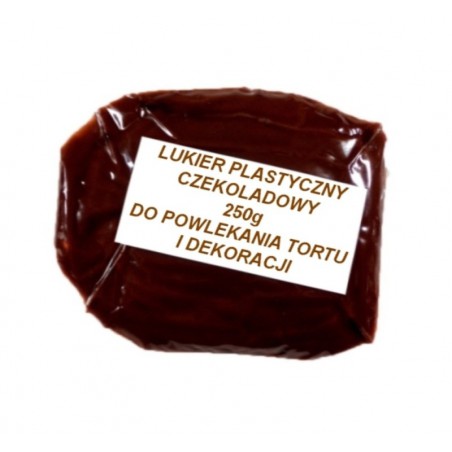 Lukier plastyczny czekoladowy 250g