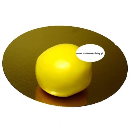 Lukier plastyczny żółty 250g