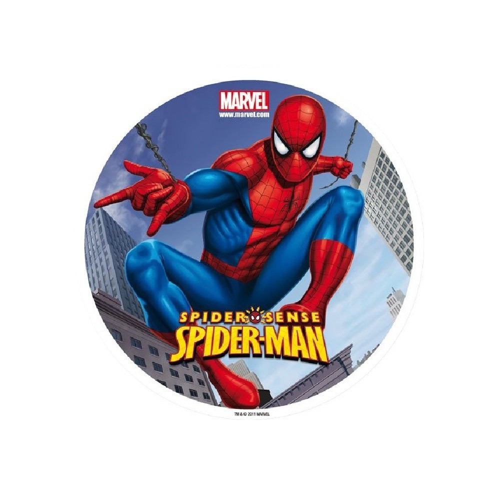 Opłatek na tort Spiderman-Nr 1-21cm