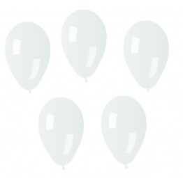 Balony białe Gemar 100 sztuk