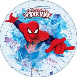 Opłatek na tort Spiderman-18-21cm