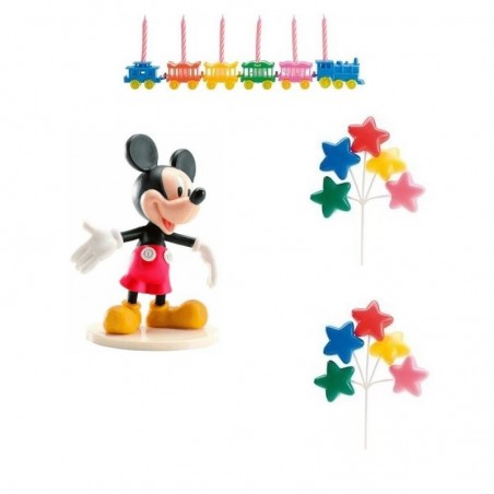 Zestaw urodzinowy na tort Myszka Miki