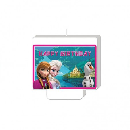 Świeczka urodzinowa Happy Birthday-Frozen